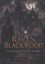 „Raven Blackwood: Das Vermächtnis des Moores. Ein Gothic-Fantasy-Roman. Band I: Die Schatten erwachen.“ Ein gotisches Schloss.
