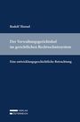 Titel: "Der Verwaltungsgerichtshof im gerichtlichen Rechtsschutzsystem". Autor: Rudolf Thienel. Farbliche Gestaltung: Blau.