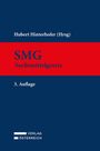 Text: "Hubert Hinterhofer (Hrsg)", "SMG", "Suchtmittelgesetz", "3. Auflage", "Verlag Österreich". Cover in Blau und Rot.