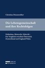 Christina Diesenreither: Die Lebensgemeinschaft und ihre Rechtsfolgen, Buch