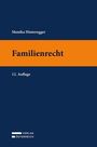 Monika Hinteregger, Familienrecht, 12. Auflage. Dunkelblauer Hintergrund, orangefarbener Streifen, Verlag Österreich Logo.