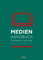 "MEDIEN HANDBUCH ÖSTERREICH 2025/2026. Verband Österreichischer Zeitungen (Hg.)." Rote Buchkontur auf grünem Hintergrund.