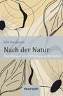 „Edit Kovács (Hg.), Nach der Natur, Wandlungen einer Denkfigur in der Kultur.“ Abstrakte florale Illustrationen im Hintergrund.