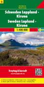 : FuB Schweden 06 Lappland / Kiruna 1 : 400 000. Autokarte, KRT