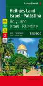 : Heiliges Land - Israel - Palästina, Top 10 Tips, Autokarte 1:150.000, KRT