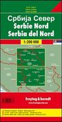 : Serbien Nord, Autokarte 1:200.000, KRT