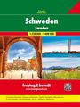 : Schweden, Autoatlas 1:250.000 - 1:400.000, Buch