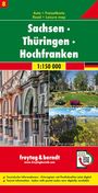 : Sachsen - Thüringen - Hochfranken, Autokarte 1:150.000, Blatt 8, KRT