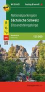 freytag & berndt Wanderkarte WKD 2401 Nationalparkregion Sächsische Schweiz, Elbsandsteingebirge 1:25.000, KRT