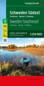 : Schweden Südost, Straßen- und Freizeitkarte 1:250.000, freytag & berndt, KRT