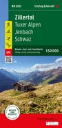 : Zillertal, Wander-, Rad- und Freizeitkarte 1:50.000, freytag & berndt, WK 151, KRT