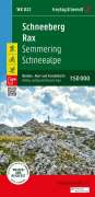 : Schneeberg - Rax, Wander-, Rad- und Freizeitkarte 1:50.000, freytag & berndt, WK 022, KRT