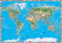: Weltkarte für Kinder, Schreibtischunterlage, freytag & berndt, KRT