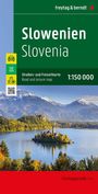 : Slowenien, Straßen- und Freizeitkarte 1:150.000, freytag & berndt, KRT