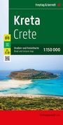 : Kreta, Straßen- und Freizeitkarte 1:150.000, freytag & berndt, KRT