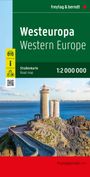 : Westeuropa, Straßenkarte 1:2.000.000, freytag & berndt, KRT
