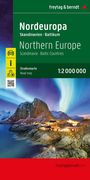 : Nordeuropa, Straßenkarte 1:2.000.000, freytag & berndt, KRT