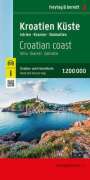 : Kroatien Küste, Straßen- und Freizeitkarte 1:200.000, freytag & berndt, KRT