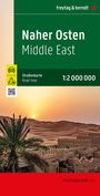 : Naher Osten, Straßenkarte 1:2.000.000, freytag & berndt, KRT