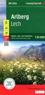 : Arlberg, Wander-, Rad- und Freizeitkarte 1:35.000, freytag & berndt, WK 5504, KRT
