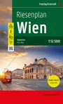 : Wien, Riesenplan, Städteatlas 1:12.500, freytag & berndt, Buch