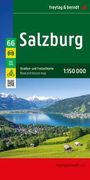 : Salzburg, Straßen- und Freizeitkarte 1:150.000, freytag & berndt, KRT