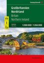 : Großbritannien - Nordirland, Autoatlas 1:200.000 - 1:266.000, freytag & berndt, Buch