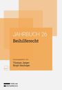 JAHRBUCH 26 Beihilferecht; herausgegeben von Thomas Jaeger, Birgit Haslinger. Verlag Österreich. Minimalistisches Design.