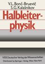 V. L. Bonc-Bruevic: Halbleiterphysik, Buch