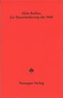 Alain Badiou: Zur Desorientierung der Welt, Buch
