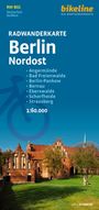 : Radwanderkarte Berlin Nordost RW-B02, KRT