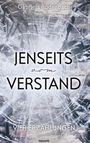 Text: "Gabriela Rodenbach", "Jenseits vom Verstand", "Vier Erzählungen", "novum". Hintergrund: zerbrochenes Glas.