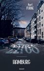 Eine Straße in Hamburg, umgeben von Wohnhäusern und geparkten Autos. Oben steht „Karl Funke“, unten „2766 HAMBURG“.