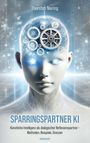 "Sparringspartner KI" von Thorsten Niering. Futuristische Darstellung eines Kopfes mit Zahnrädern im Gehirn.