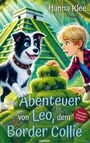 „Die Abenteuer von Leo, dem Border Collie“, „Tierische Abenteuer in Mexiko“, „Hanna Klee“; Junge mit Hund vor Pyramide.