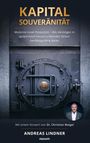Titel: "Kapital Souveränität." Untertitel: "Moderne Asset Protection – Wie Vermögen..." Unten: "Andreas Lindner." Hintergrund: Tresortür.