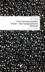 Jana Tvorogova: Untersuchung visueller Poesie - Eine typographische Methode. Life is a Story - story.one, Buch