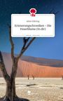 „Aline Gühring: Erinnerungschroniken - Die Feuerblume (In dir)“. Wüste mit kahlen Bäumen unter sternenklarer Nacht.