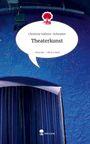 Christine Sollerer-Schnaiter: Theaterkunst. story.one – Life is a story. Logo mit einem Baum über rotem Vorhang.