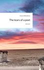 Text: "Victoria Willowbloom, The tears of a poet, story.one." Unter einem weiten Himmel leere Wüstenlandschaft bei Sonnenuntergang.