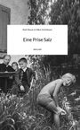 Text: "Rudi Obauer & Volker Viechtbauer", "Eine Prise Salz", "story.one". Ein Junge am Wasser, zwei Kinder und ein Mann am Tisch.