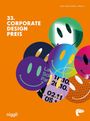 "33. Corporate Design Preis", bunte Smiley-Gesichter, orange Hintergrund, unteres Logo von niggli.