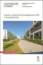 Universität Luzern, Luzerner Tag des Stockwerkeigentums 2026, Gebäudekomplex an einem sonnigen Tag mit Baumallee.