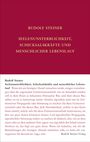 Rudolf Steiner: Seelenunsterblichkeit, Schicksalskräfte und menschlicher Lebenslauf, Buch