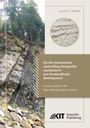 Links ein Foto einer steinigen Böschung, rechts Buchtitel und KIT Scientific Publishing Logo.