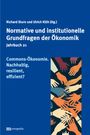 : Commons Ökonomie. Nachhaltig, resilient, effizient?, Buch