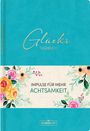 : Glückstagebuch Soft Touch Aquamarin, vegan, Div.