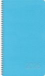 : Taschenkalender Wochentimer Small Blau 2026, Buch