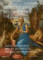"Die Kunst des neuen Sehens um 1500. Der Hl. Hieronymus." Ein älterer Mann mit Löwe, in einer natürlichen Umgebung.