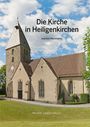 "Die Kirche in Heiligenkirchen" von Joachim Kleinmanns. Eine alte Kirche mit Uhrturm vor bewölktem Himmel.